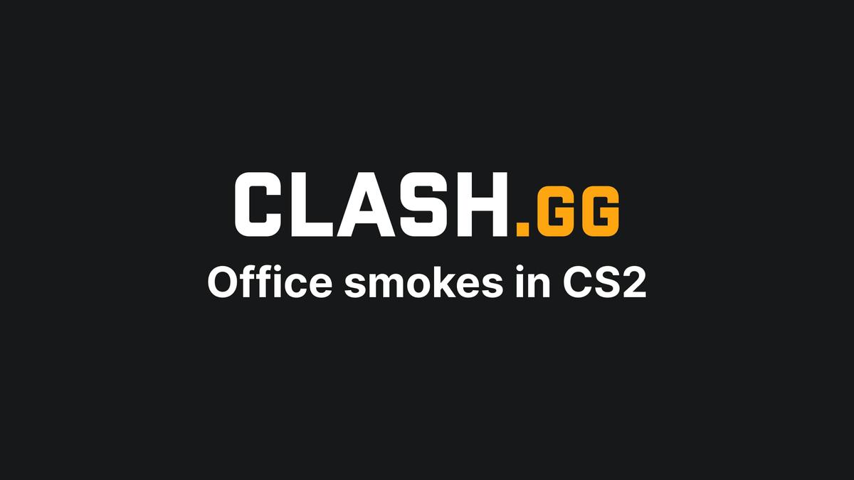 Office smokes in CS2 (CSGO)